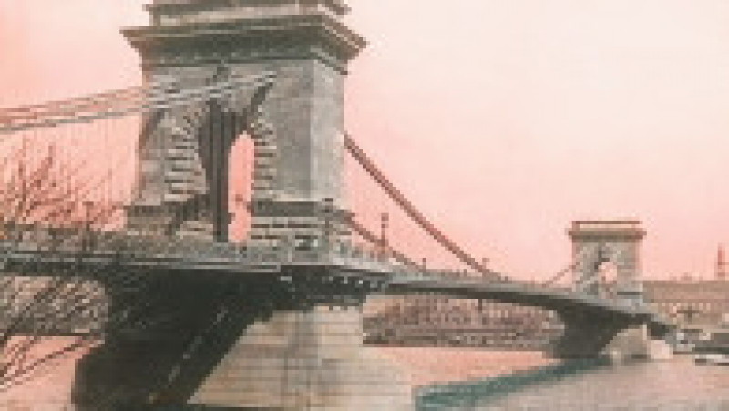 Podul Széchenyi din Budapesta, finalizat în 1849. Sursa foto: Profimedia Images | Poza 13 din 23