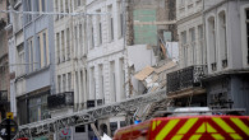 Două imobile s-au prăbuşit în centrul orașului francez Lille. Foto: Profimedia | Poza 9 din 9