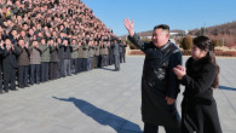 O nouă apariție în public a fiicei lui Kim Jong-un. FOTO: Profimedia Images | Poza 2 din 15