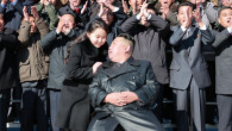 O nouă apariție în public a fiicei lui Kim Jong-un. FOTO: Profimedia Images | Poza 2 din 10