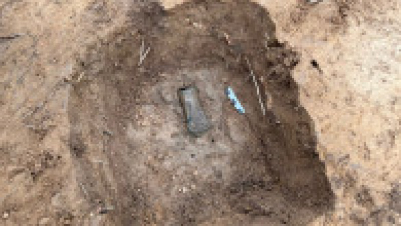 Topoare și o uneltă vechi de 3.000 de ani au fost descoperite într-o pădure de lângă Ocna Mureș. Sursa foto: Kolosvari Csaba / Facebook | Poza 8 din 26