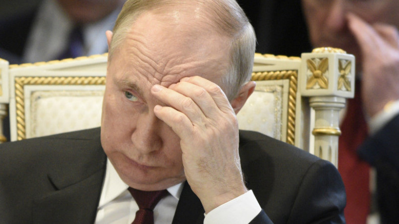 Vladimir Putin, la summitul CSTO. Foto: Profimedia