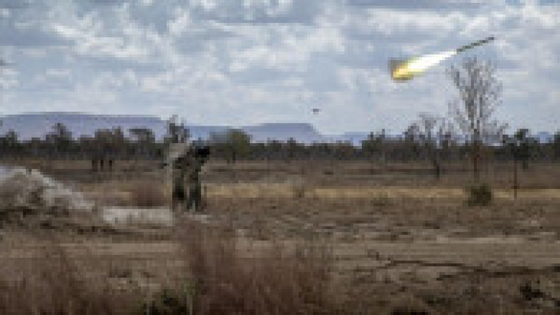 Apărare antiaeriană: Testarea unui lansator de rachete Stinger, precum cele folosite de ucraineni împotriva rușilor. Foto: Profimedia Images | Poza 16 din 18