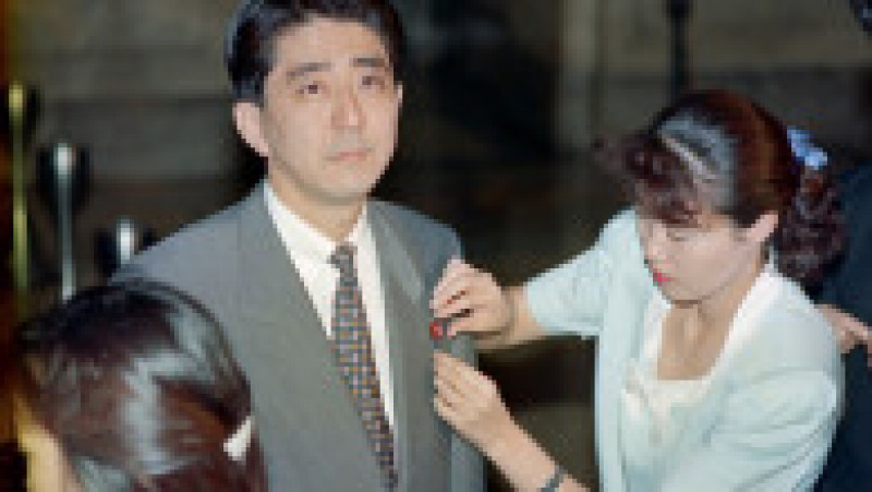 Shinzo Abe a fost un politician japonez și al 57 -lea prim-ministru al Japoniei. A fost asasinat pe 8 iulie, la vârsta de 66 de ani. Sursa foto Profimedia Images | Poza 33 din 39