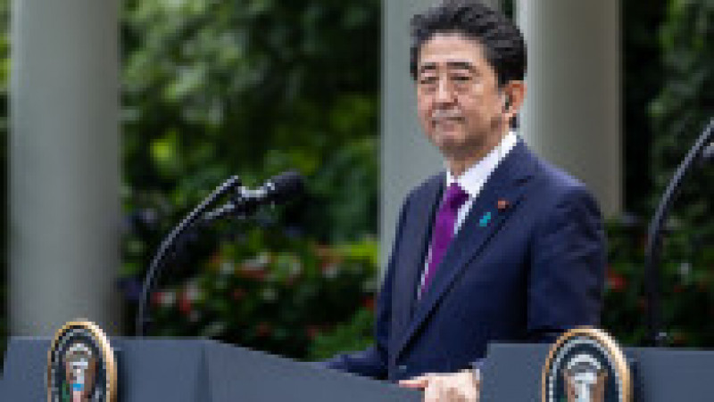 Shinzo Abe a fost un politician japonez și al 57 -lea prim-ministru al Japoniei. A fost asasinat pe 8 iulie, la vârsta de 66 de ani. Sursa foto Profimedia Images | Poza 34 din 39