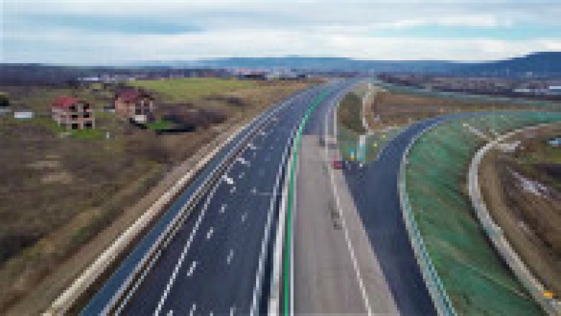 Cum arată primii 13 kilometri de pe Autostrada Sibiu-Pitești pe care s-ar putea circula din 15 decembrie. FOTO: Facebook Asociația Pro Infrastructura | Poza 7 din 8