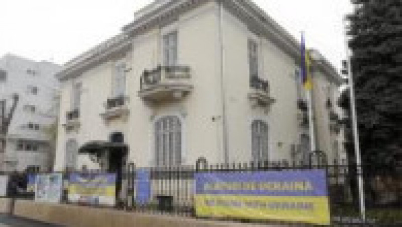 Două plicuri suspecte au fost primite la Ambasada Ucrainei din București FOTO: Inquam Photos / George Calin | Poza 4 din 5