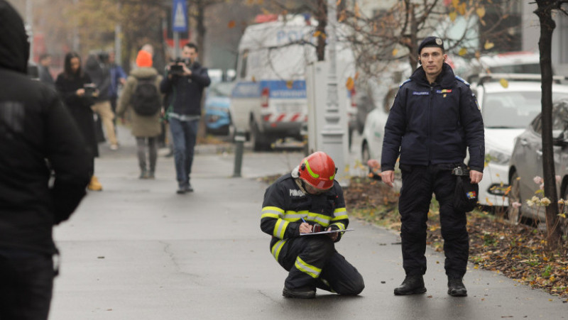 Două plicuri suspecte au fost primite la Ambasada Ucrainei din București FOTO: Inquam Photos / George Calin