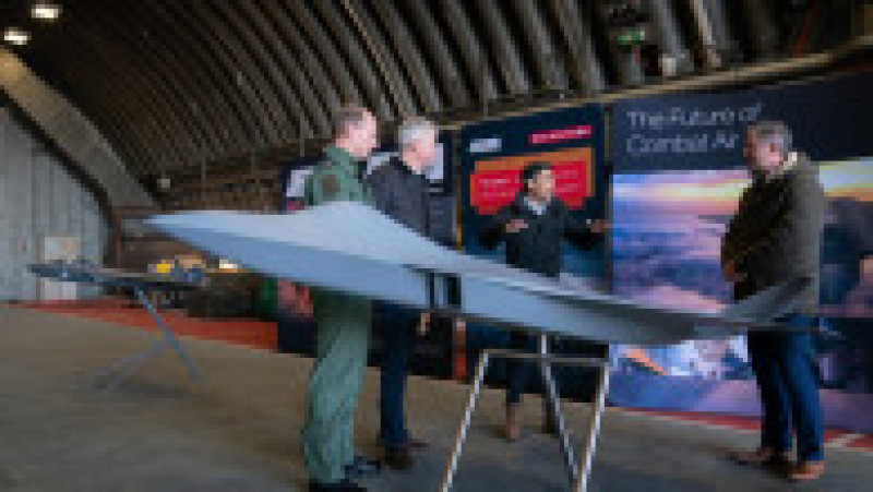A fost dezvăluit proiectul celui mai avansat avion de luptă, care va folosi inteligența artificială. Foto: Profimedia | Poza 5 din 10
