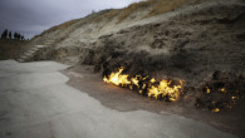 Focul care arde neîncetat de 4.000 de ani. Foto: Getty Images | Poza 7 din 11