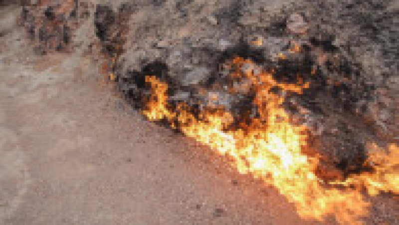 Focul care arde neîncetat de 4.000 de ani. Foto: Getty Images | Poza 1 din 11