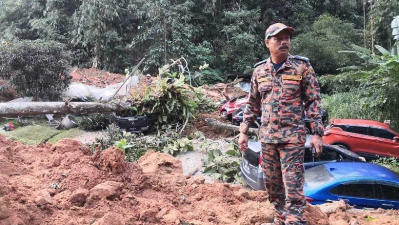 Tragedie în Malaezia după o alunecare de teren masivă. Foto: Profimedia Images 