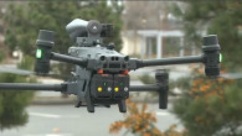 Cum arată noile drone de ultimă generație pentru paza frontierei. Captură Digi24 | Poza 5 din 5