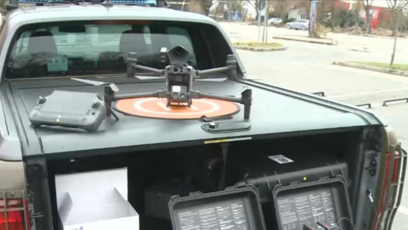 Cum arată noile drone de ultimă generație pentru paza frontierei. Captură Digi24