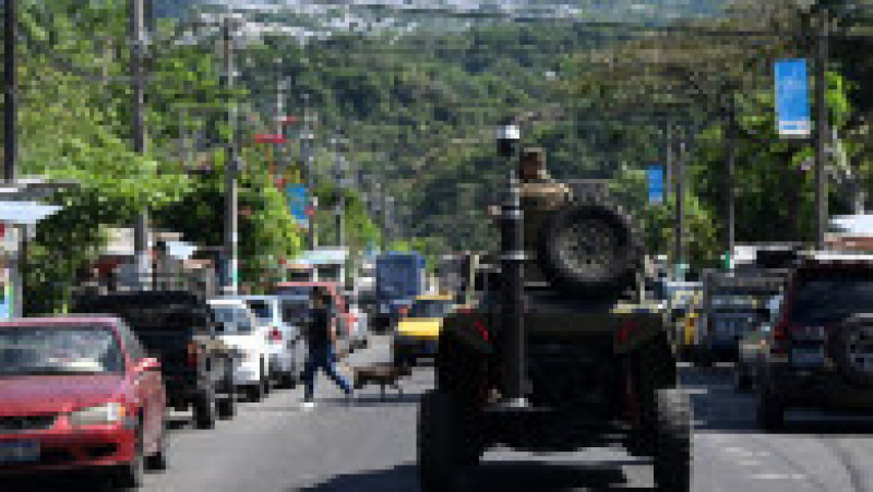 Războiul lui Bukele împotriva bandelor, declanșat după confruntările sângeroase din luna martie, când zeci de oameni au fost uciși, a plasat El Salvador într-o stare prelungită de urgență. Sursa foto: Profimedia Images | Poza 14 din 34