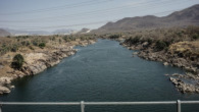 Proiectul mega-barajului, lansat în 2011 pentru un cost de patru miliarde de dolari, urmează să dubleze producţia actuală de energie electrică a Etiopiei, la care au acces doar aproximativ jumătate din cei aproximativ 120 de milioane de locuitori. Sursa foto: Profimedia Images | Poza 16 din 19