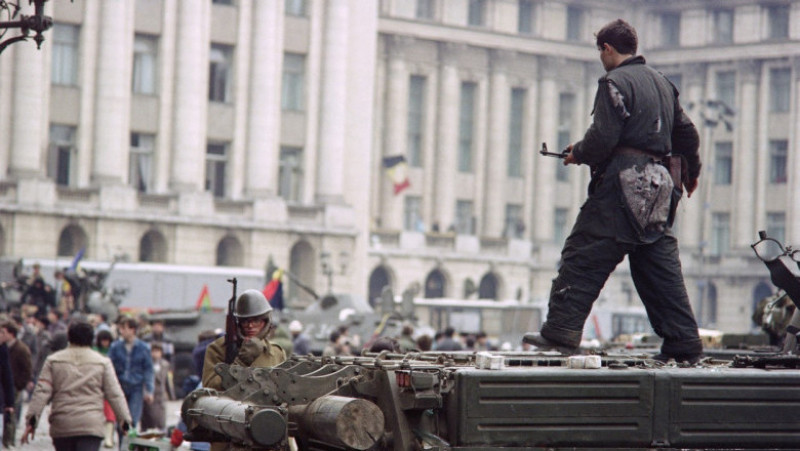 33 de ani de la Revoluția Română. Finalul lui 1989 în București și în țară. FOTO: Profimedia Images