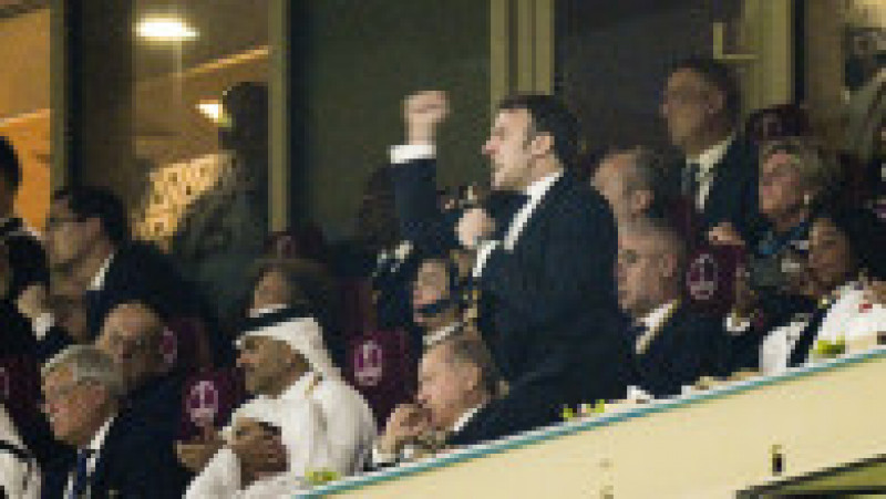 Cum a trăit Macron în tribună finala Campionatului Mondial de Fotbal. Foto: Profimedia Images | Poza 16 din 19
