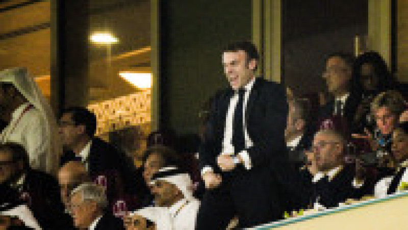 Cum a trăit Macron în tribună finala Campionatului Mondial de Fotbal. Foto: Profimedia Images | Poza 13 din 19