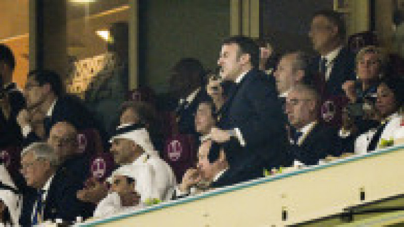 Cum a trăit Macron în tribună finala Campionatului Mondial de Fotbal. Foto: Profimedia Images | Poza 17 din 19