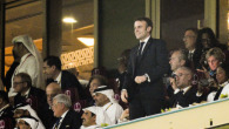 Cum a trăit Macron în tribună finala Campionatului Mondial de Fotbal. Foto: Profimedia Images | Poza 7 din 19