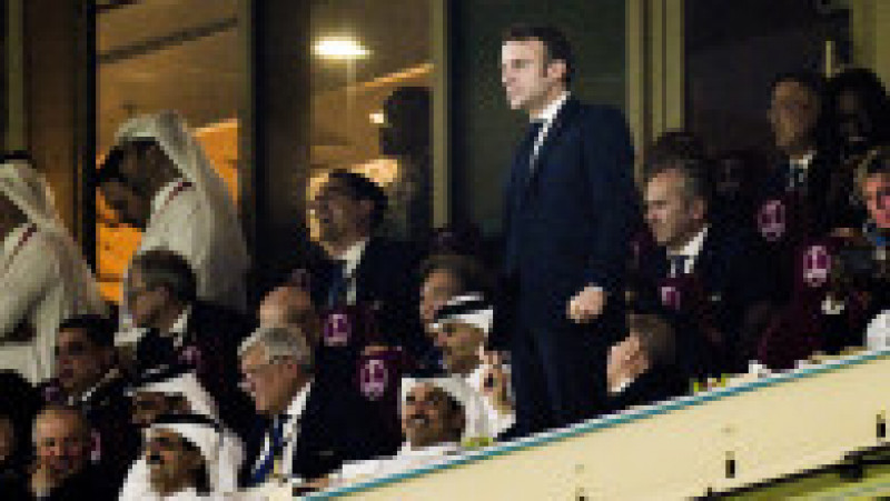 Cum a trăit Macron în tribună finala Campionatului Mondial de Fotbal. Foto: Profimedia Images | Poza 3 din 19