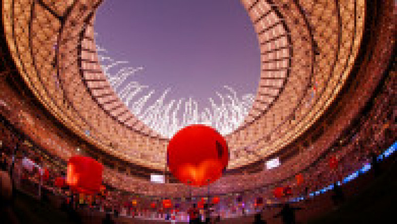 Ceremonia de încheiere a ediției din 2022 a Cupei Mondiale a avut loc pe stadionul Lusail. Foto Profimedia | Poza 12 din 40