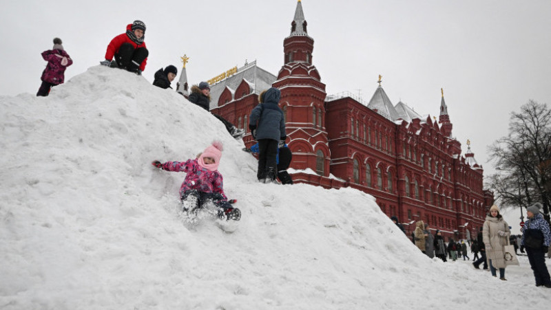 „Apocalipsă de zăpadă” la Moscova: Cea mai abundentă ninsoare din ultimul secol. Foto: Profimedia Images