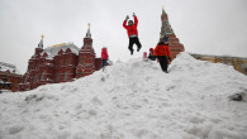 „Apocalipsă de zăpadă” la Moscova: Cea mai abundentă ninsoare din ultimul secol. Foto: Profimedia Images | Poza 14 din 22