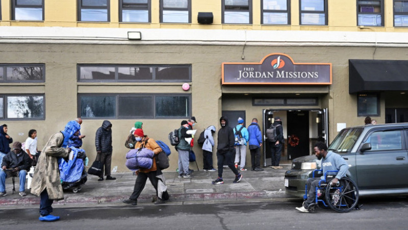 Stare de urgență în Los Angeles din cauza persoanelor fără adăpost. FOTO: Profimedia Images