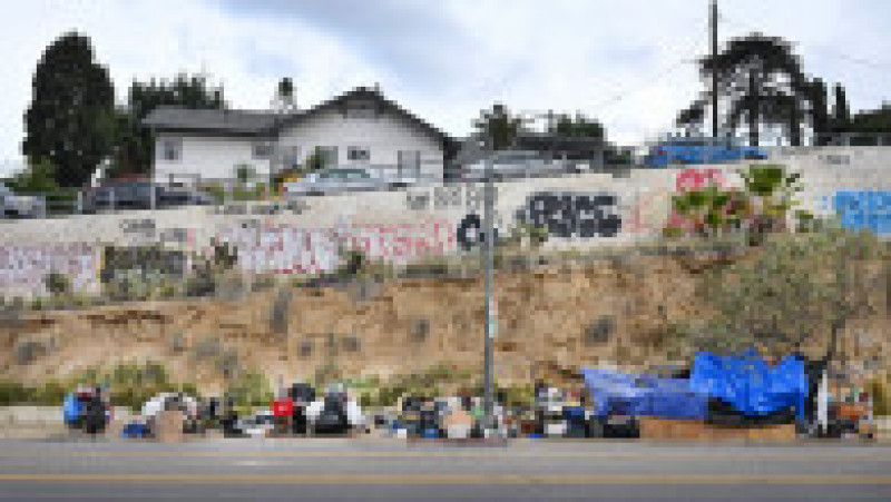 Stare de urgență în Los Angeles din cauza persoanelor fără adăpost. FOTO: Profimedia Images | Poza 2 din 7