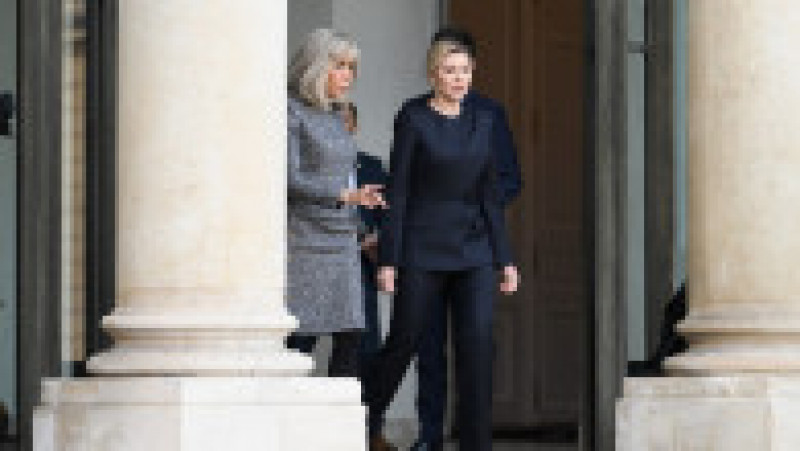 Olena Zelenska și Brigitte Macron. Foto: Profimedia Images | Poza 3 din 6