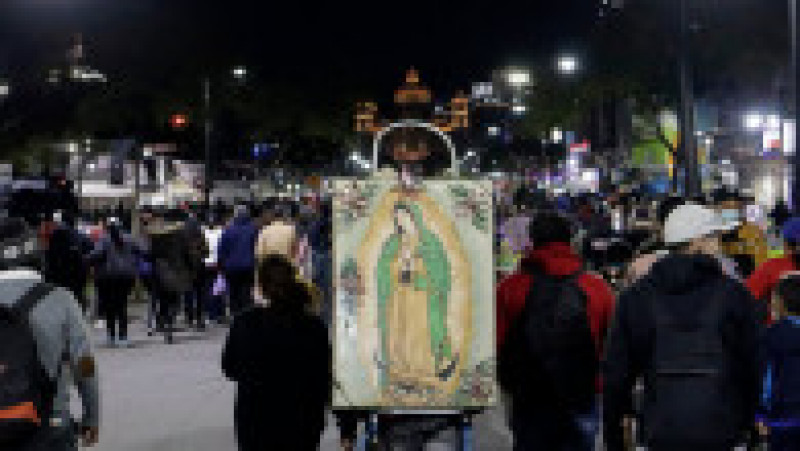 Thousands of Catholics arrive at the Basilica of Guadalupe on the occasion to celebrate the 490th anniversary of her apparition on the Cerro del Tepeyac.
490th Anniversary Of The Virgin of Guadalupe in Mexico, Mexico City, Mexico - 11 Dec 2021,Image: 647604450, License: Rights-managed, Restrictions: , Model Release: no | Poza 10 din 10