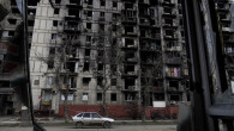 Orașul Mariupol, o ruină sub ocupația rușilor. Foto: Profimedia Images | Poza 3 din 4