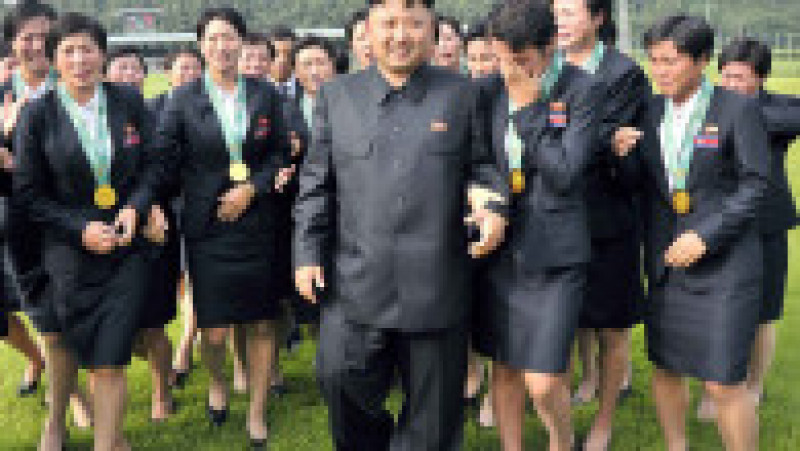 Kim Jong Un, liderul suprem al Coreei de Nord, împlinește astăzi 39 de ani. Sursa foto: Profimedia Images | Poza 23 din 27