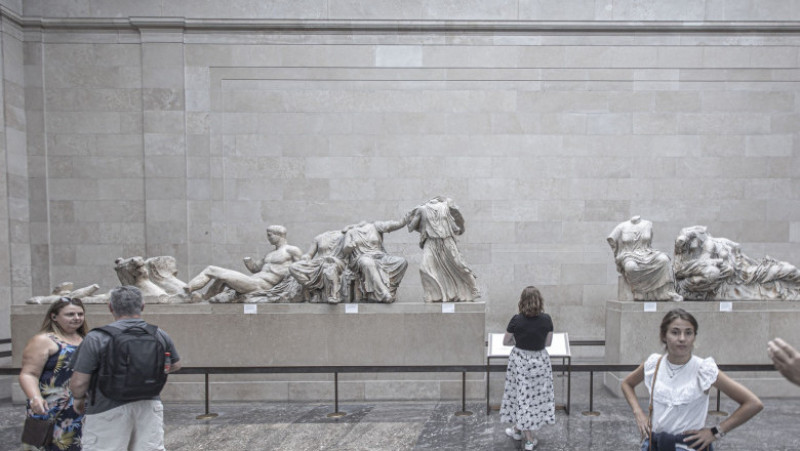 Negocierile „în curs de desfăşurare” dintre Atena şi British Museum pentru întoarcerea Frizelor Parthenonului în Grecia „nu sunt uşoare”. Foto: Profimedia