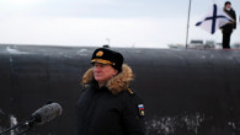 Generalissimo Suvorov, cel mai nou submarin nuclear al Marinei Militare Ruse. Sursa foto Profimedia Images | Poza 6 din 6
