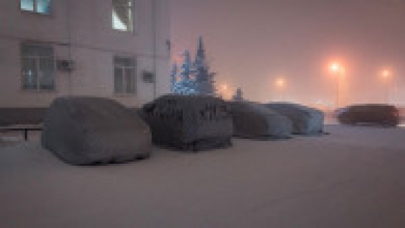 Iacuțk este capitala Republicii Iacutia din Siberia și este recunoscut ca fiind unul dintre cele mai reci locuri din lume. Sursa foto: Profimedia Images | Poza 10 din 47