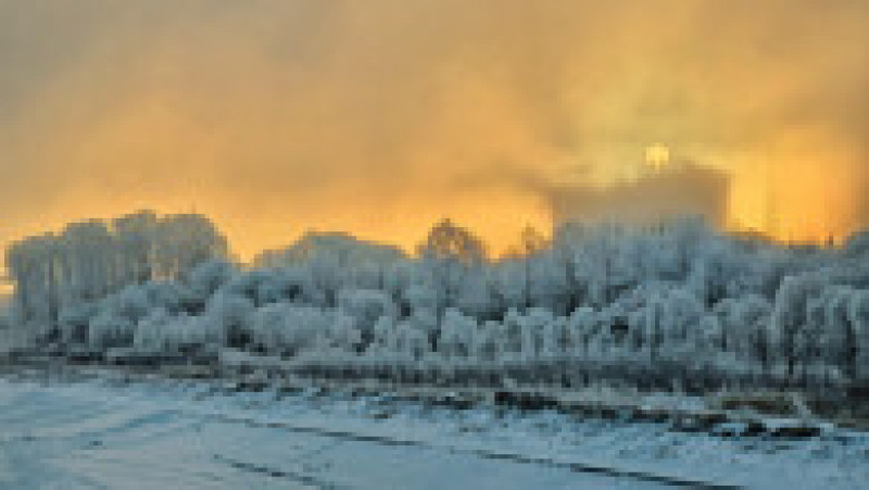 Regiunea în care se găsește Mohe este înconjurată din trei direcții de teritoriile rusești de unde aerul asupru al iernii siberiene se năpustește asupra orașului chinezesc. Foto: Profimedia Images | Poza 12 din 12