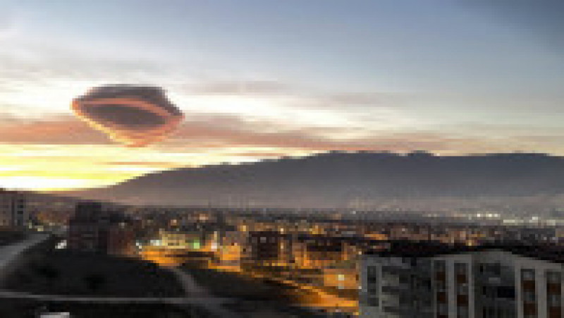 Acest nor este cunoscut sub denumirea de „nor lenticular”. Foto: Profimedia Images | Poza 13 din 13