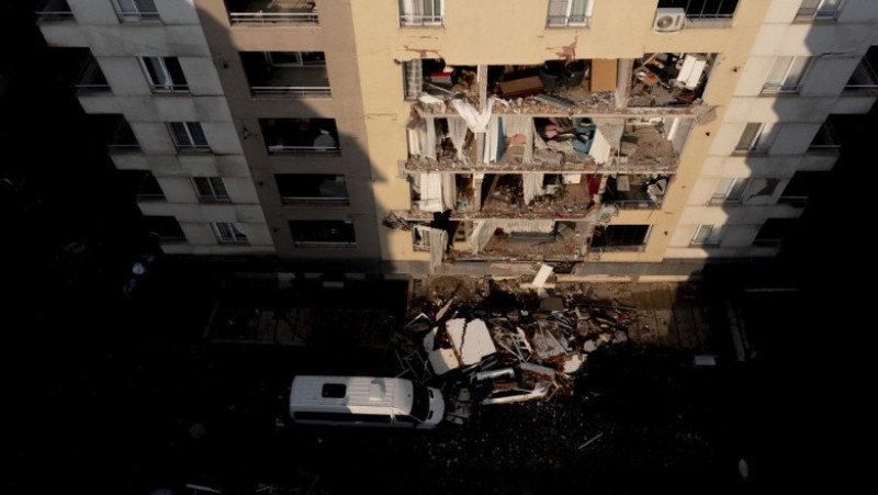 Peste 5.000 de clădări s-au prăbușit în urma cutremurelor de peste 7,5 grade care au lovit Turcia și Siria. Sursa foto Profimedia Images