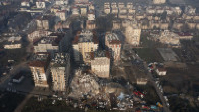 Peste 5.000 de clădări s-au prăbușit în urma cutremurelor de peste 7,5 grade care au lovit Turcia și Siria. Sursa foto Profimedia Images | Poza 4 din 53