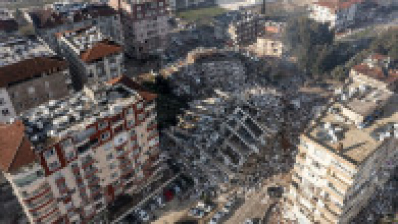 Peste 5.000 de clădări s-au prăbușit în urma cutremurelor de peste 7,5 grade care au lovit Turcia și Siria. Sursa foto Profimedia Images | Poza 9 din 53