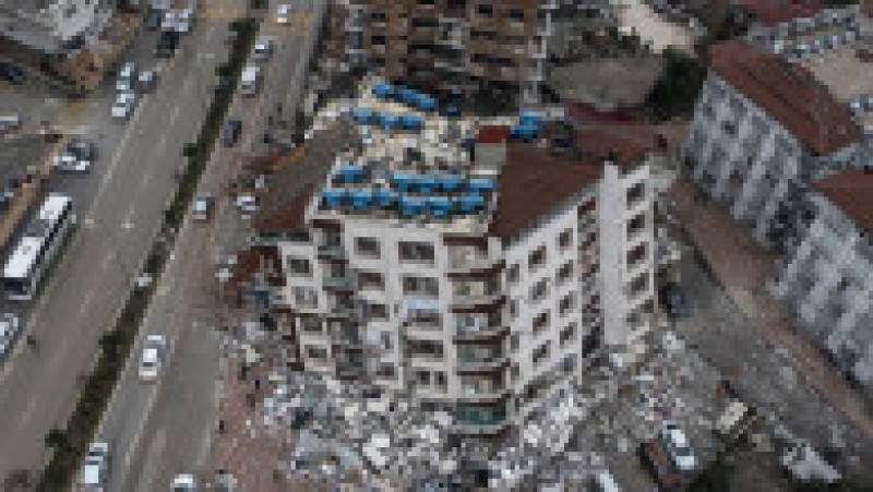 Urmările celor două cutremure de peste 7,5 grade care au lovit astăzi Turcia - orașul Hatay. Sursa foto Profimedia Images | Poza 54 din 76