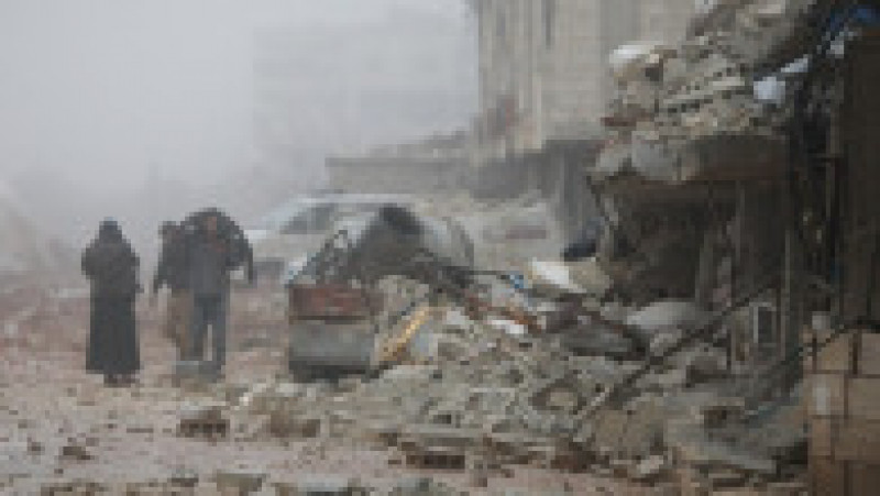 Siria a activat Mecanismul de protecţie civilă al UE ca să primească ajutor după cutremure. Sursa foto Profimedia Images | Poza 69 din 76