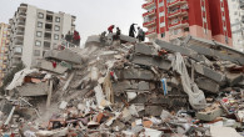 Urmările celor două cutremure de peste 7,5 grade care au lovit astăzi Turcia - orașul Adana. Sursa foto Profimedia Images | Poza 10 din 76