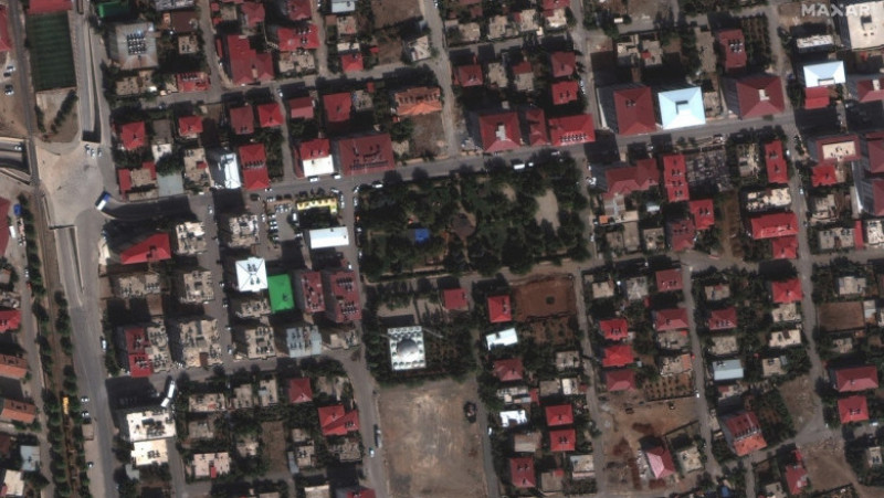 Mai multe imagini din satelit arată amploarea dezastrului cauzat de cutremurul  care a lovit Turcia la primele ore ale zilei de luni. FOTO: Profimedia Images