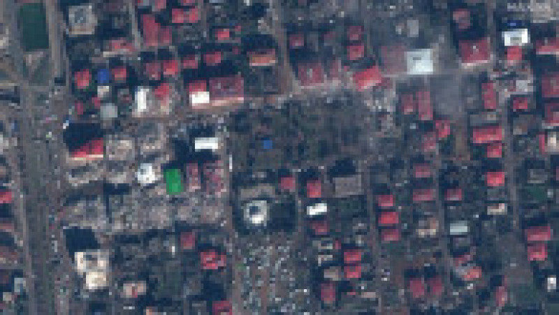 Mai multe imagini din satelit arată amploarea dezastrului cauzat de cutremurul  care a lovit Turcia la primele ore ale zilei de luni. FOTO: Profimedia Images | Poza 4 din 10