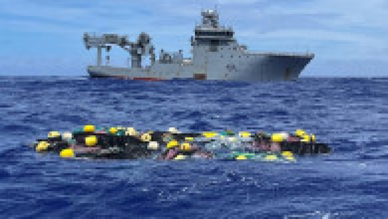 Autorităţile neozeelandeze au recuperat peste 3 tone de cocaină găsită plutind în Oceanul Pacific. Foto: Profimedia | Poza 5 din 5
