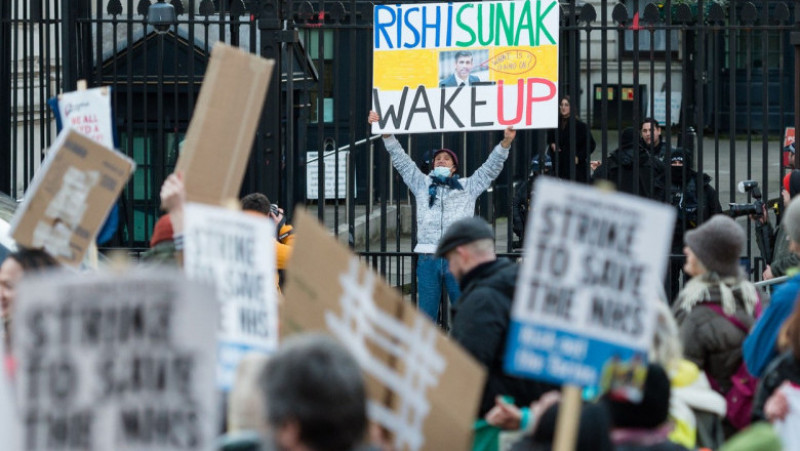 Marea Britanie se confruntă astăzi cu o grevă de proporții, cea mai mare din ultimul deceniu. FOTO: Profimedia Images